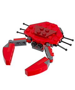 Free Lego Crab Mini Model