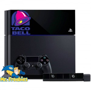 PS 4 and Taco Bell Mr Freebies