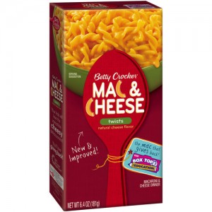 Free Box Betty Crocker Mac & Cheese