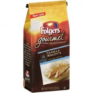 Free Sample Folgers Vanilla Biscotti Coffee