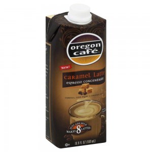 Free Oregon Cafe Latte Concentrate